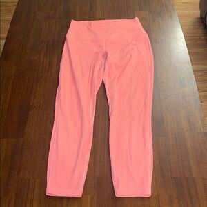 Lululemon Women's Align Pant 25” Nulu LW5CTCS. Size 8. In pale raspberry.